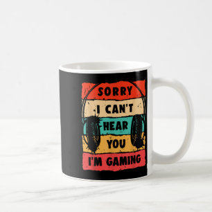 Funny Gamer Shirt For Teens Boys Men Video Gaming Coffee Mug