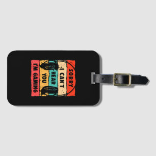 Funny Gamer Shirt for Teens Boys Men Video Gaming Luggage Tag