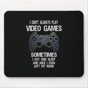Funny Gamer Video Games Boys Teens - Clic Fit Mouse Mat