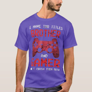Funny Gamer Vintage Video Games For Boys  T-Shirt