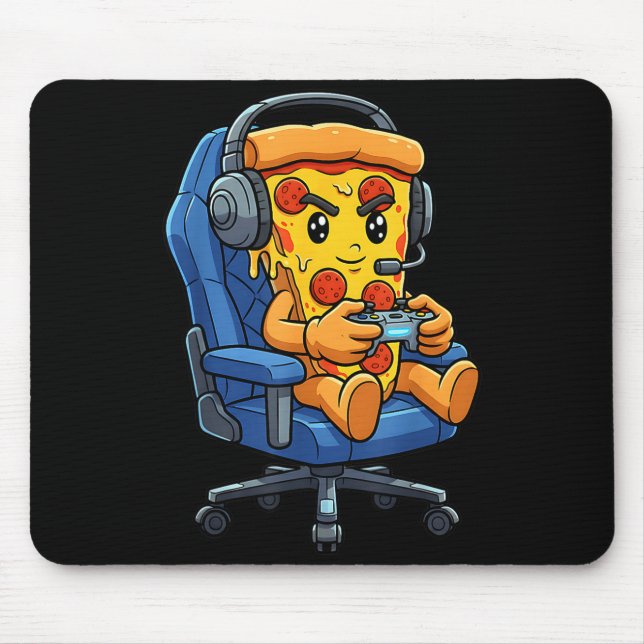 Funny Gamer Zza Gaming Video Game Enthusiast Boys  Mouse Mat (Front)