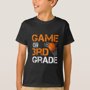 Funny Games On Third Grade Sketll First Day Of Sch T-Shirt