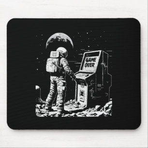 Funny Gaming Astronaut Gamer In Space Video Game G Mouse Mat