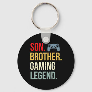 Funny Gaming Boys Girls Men Gamer Brother Video Ga Key Ring