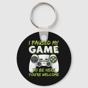 Funny Gaming Boys Girls Men Gamer Video Game 1 Key Ring