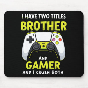 Funny Gaming Boys Girls Men Gamer Video Game 2 Mouse Mat