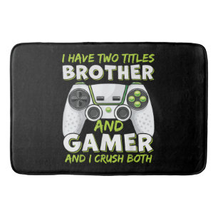 Funny Gaming Boys Girls Men Gamer Video Game Bath Mat