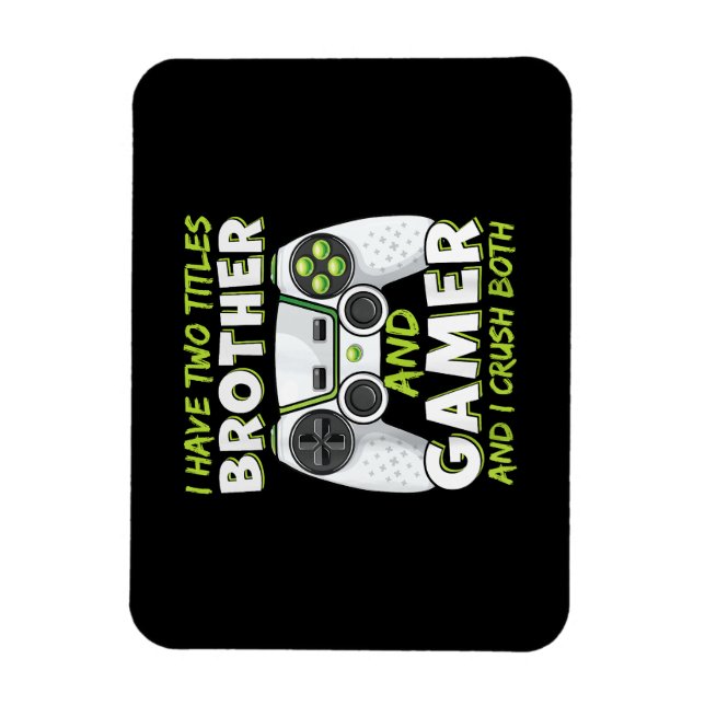 Funny Gaming Boys Girls Men Gamer Video Game Magnet (Vertical)