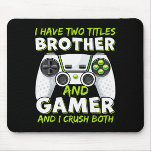 Funny Gaming Boys Girls Men Gamer Video Game Mouse Mat