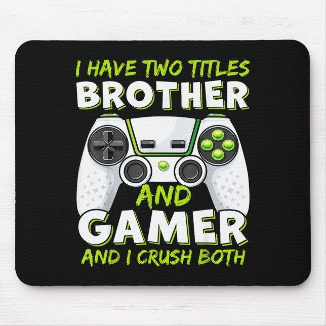 Funny Gaming Boys Girls Men Gamer Video Game  Mouse Mat (Front)