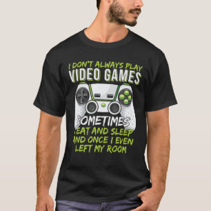 Funny Gaming Boys Girls Men Gamer Video Game T-Shirt