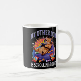 Funny Gaming Gamer Cat Coffee Mug
