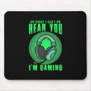 Funny Gaming Gamer Game Controller Video Gaming Fo Mouse Mat
