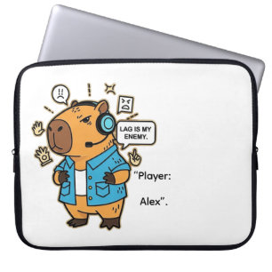Funny Gaming Tablet Case – Lag Is My Enemy Design
