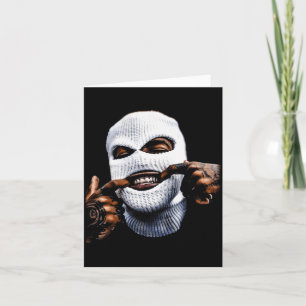 Funny Gangster Gangsta Hip Hop Hiphop Gold Teeth H Card