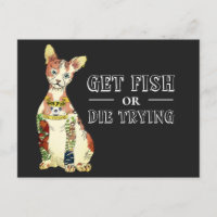 Funny Gangster Sphynx Cat Tattoo Illustration