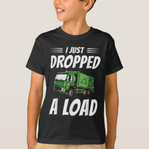 Funny Garbage Truck Driver Costume Sarcastic Trash T-Shirt