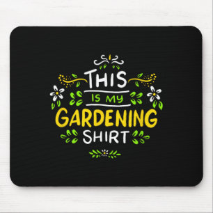 Funny Gardener Plant Lover Anime Fightertion Quote Mouse Mat