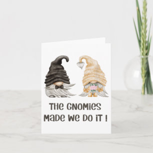 Funny Gardener Wedding - Bride & Groom - Mr &a Card