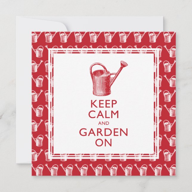 Funny Gardener's Retirement Party Invitations (Front)