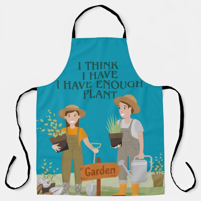 Funny Gardening Apron (Front)