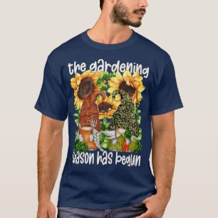 Funny Gardening Gnomes For Women & Men Cute Summer T-Shirt