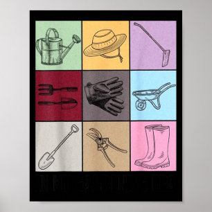 Funny Gardening Lover S Plant Lover , Men's G Clic Poster