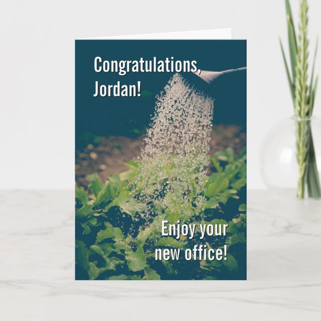 Funny Gardening Retirement Card (Front)