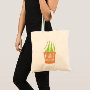 Funny Gardening Saying Plant Whisperer Tote Bag