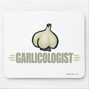 Funny Garlic Mouse Mat