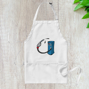 Funny Gas Pump Fuel Station Standard Apron