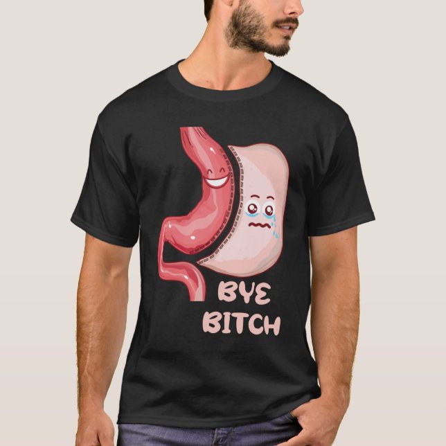 Funny  Gastric Sleeve Bariatric VSG  Surgery Gastr T-Shirt (Front)