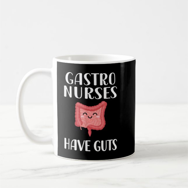 Funny Gastro Nurse Endoscopy Gastroenterology Nurs Coffee Mug (Left)