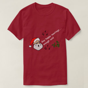 Funny Gay Christmas Gay Happy Meetings Enough Said T-Shirt