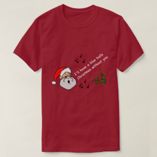 Funny Gay Christmas I'll Have A Blue Balls LGBTQ T-Shirt