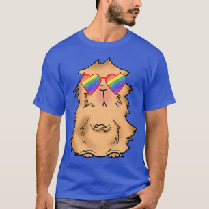 Funny Gay Guinea Pig Lover Girls LGBTQ Stuff Pride T-Shirt