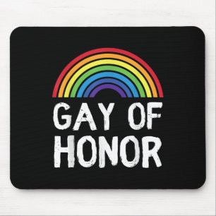 Funny Gay Of Honour Bridesman Male Bridesmaid Lgbt Mouse Mat