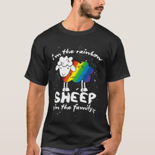 Funny Gay Pride LGBT Gay Lesbian I'm The Rainbow S T-Shirt