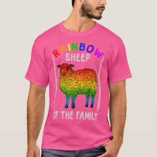 Funny Gay Pride Quote Im The Rainbow Sheep Of The T-Shirt