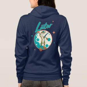Funny Gecko Later Procrastination Humour Hoodie