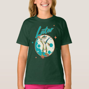 Funny Gecko Later Procrastination Humour T-Shirt