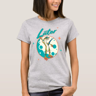 Funny Gecko Later Procrastination Humour T-Shirt