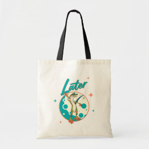 Funny Gecko Later Procrastination Humour Tote Bag
