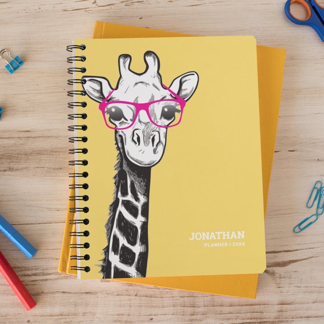 Funny Geek Giraffe Name 2026 Planner (Creator Uploaded)