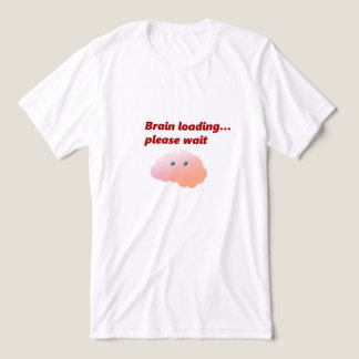 Funny Geek Humour Cartoon T-Shirt Tri-Blend Shirt