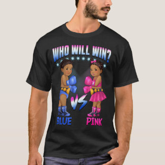 Funny Gender Reveal Boxing - Keeper Of Gender Reve T-Shirt