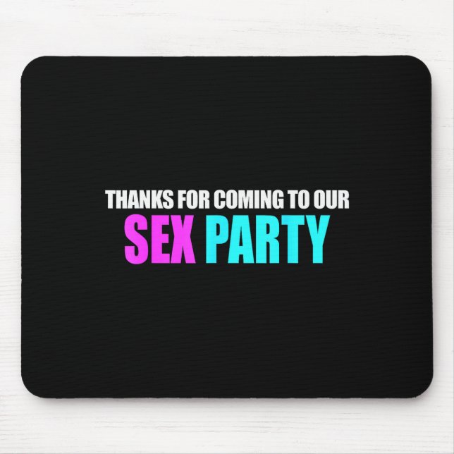Funny Gender Reveal Shirt For Mom Or Dad Gender Re Mouse Mat (Front)