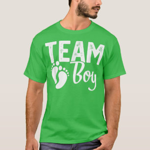 Funny Gender Reveal Team Boy Blue T-Shirt