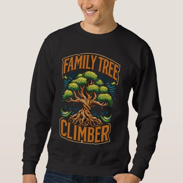 Funny Geneologist Ancestry Sweatshirt (Front)