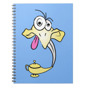 Funny genie notebook